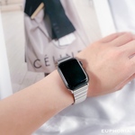 Apple Watch チェーン 交換ベルト 38 40 41 42 44 45 49 mm シルバー アップルウォッチ メンズ レディース メンズ