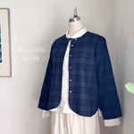 サンドジャケット　コットン　フランネル　ブラックウォッチ　　　＊暮らしの店sacchi＊