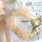 ♡かすみ草　ヘッドパーツ３点♡　シナモンピンク