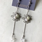 flower vein chain / silver