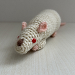 あみぐるみ ねずみ🐭サイアミーズ
