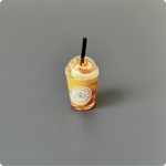 ミニチュア　ハロウィンパンプキンフラッペ