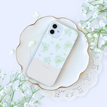 白イチゴ ミルキーピンク スマホケース iPhone Android アンドロイド ほぼ全機種対応 花柄 スマホショルダー