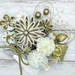 髪飾り ☆3192☆ つまみ細工　成人式　卒業式　結婚式　七五三