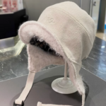 冬の帽子防風防寒保温イヤーマフ帽子アウトドアツアーパイロット帽

