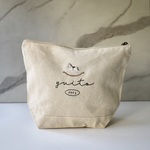 　|  刺繍 |organic cotton name porch <mokuba>　