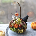 ☆ブッダナッツのハロウィンアレンジ☆幸せを呼ぶ木の実 ハロウィン　ハロウィンアレンジ
