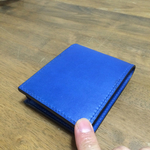 Sea  レザー 二つ折り財布