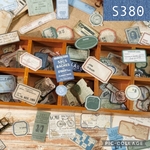 S380★daily label★紙素材シール4種類セット