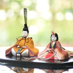 雛人形　【平安雛】　木目込み人形