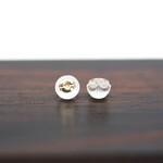 ピアスキャッチ販売　K10製スケルトンキャッチ各種ご用意致しました　日本製でゆるみにくく持ちやすい形です！　オマケ付き！