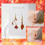 🍁紅葉🍁　ピアス・イヤリング・イヤーカフ