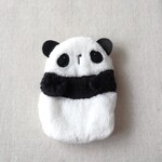 【再販】もふもふ動物ぬいぐるみポーチ（パンダB）