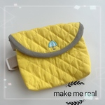 移動ポケット　マチありふたありマジックテープ あり