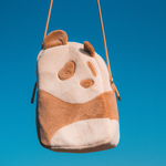 【訳ありの訳あり品】パンダポシェット(茶)🐼🍫