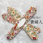両面♥︎彩華デフトバン(ベージュ・橙・紫)
