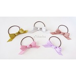 sweet color ・ simple & girly  ⑅ リボンヘアゴム ⑅