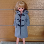 No.241  ジェニーちゃんのダッフルコート（グレー）