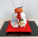 【鏡餅】　座布団セット　正月飾り　お正月　和物 和飾り　和室　着物　鏡もち