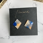 アップサイクル　イヤリング　no.18   ペットボトルのキャップ  ハンドメイド