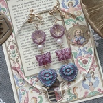 earringNo.185 紫の夢