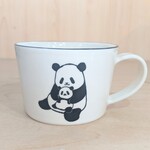 パンダスープカップ(お座りと開脚) 