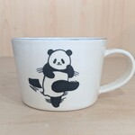 パンダスープカップ(アッパー回し蹴り) 
