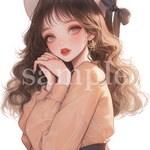 オリジナル人物ステッカー♡No.1262