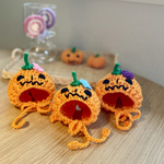 ハロウィン かぼちゃ ニット帽 