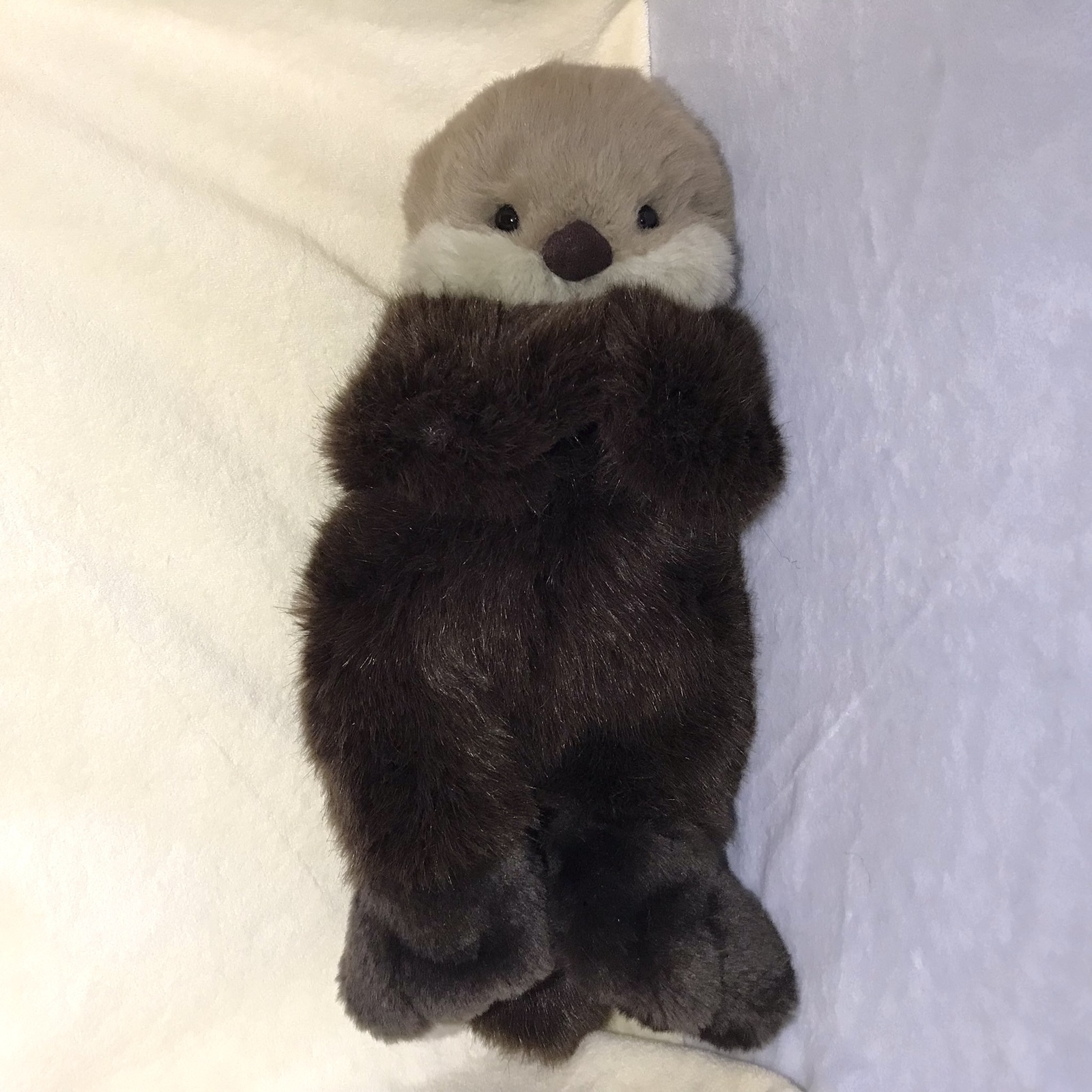 ラッコ　赤ちゃん　ぬいぐるみ　ハンドメイド　ぬいぐるみ作家 ラッコ赤ちゃん ぬいぐるみ - inukoyan | minne byGMOペパボ 国内最大