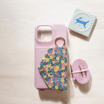 《受注製作》ミナペルホネン    スマホケース  iPhoneケース　minaperhonen  スマホ　iPhone  ショルダーストラップ付き