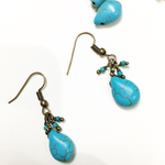 ターコイズ ピアス