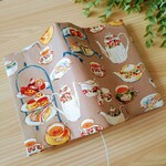 ◆p様専用◆【文庫本size】📖布のブックカバー 　アフタヌーンティー　再販