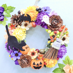 【再販×7】 ＊ 秋のリース(ハロウィン) ＊ ハロウィンパーティー