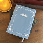 刺繍のブックカバー「天使の翼」アンティーク風