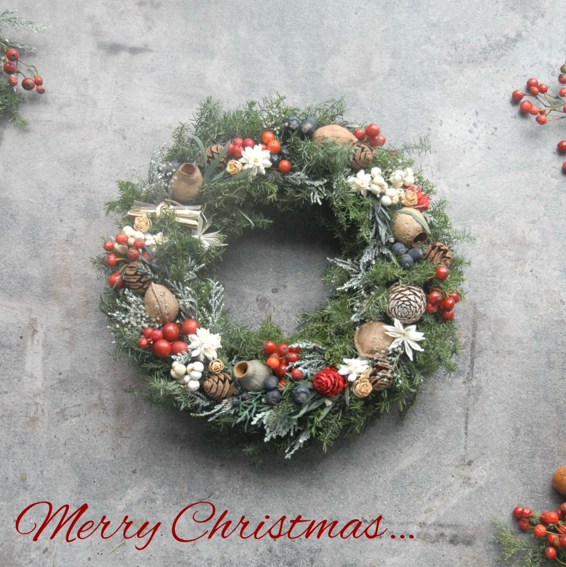 THE NEIGHBORS クリスマスリース ネイバーズ プリザーブドフラワー