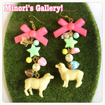 ゆめかわいい？ゆめヒツジピアス