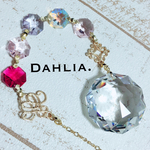 Dahlia flower✴︎ スワロフスキー サンキャッチャー✴︎
