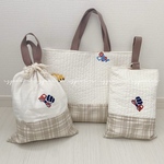 数量限定入荷【送料無料】入園入学3点セット/刺繍はたらくくるま