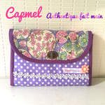 大人ガーリーな母子手帳or通帳ケース