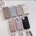 ショルダーストラップ スマホケース 肩掛け スマホショルダー  iPhone  15 14 13 12 11 pro max plus くすみカラー　かわいい　オシャレ シンプル iPhoneケース