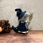 魔女風ねこ 15cm