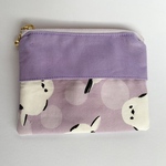 ポケットティッシュケース付きファスナーポーチ シマエナガ