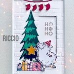 【Riccio×Migeru】クリスマスカード🌟ミニキット①屋内