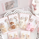くまちゃんのぬいぐるみといちごのピアス🧸イヤリング