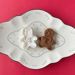  クリスマス　ジンジャーマン　にっこり顔【クッキー型】