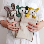 ひょっこりポーチ 兎