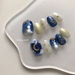 ◎ お月見 うさぎ 満月 月 三日月 ネイル ネイルチップ