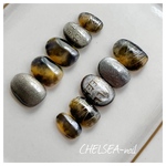 スパイダーマグネットハロウィンネイル(ブラック)