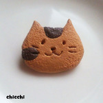 クッキーブローチ・ねこさんE